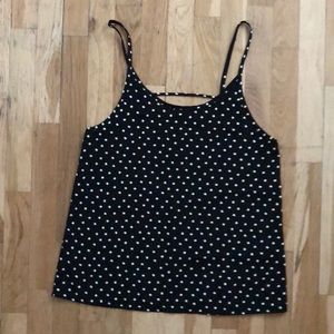 Cute tank with cutouts